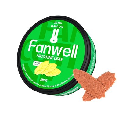 Bosses de nicotina de menta 12 mg